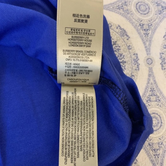 Burberry Brit Slim Fit T Shirt Men’s Size L Retail For $155 - Picture 5 of 8